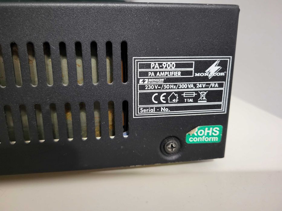 Amplifier Monacor PA-900 120 W