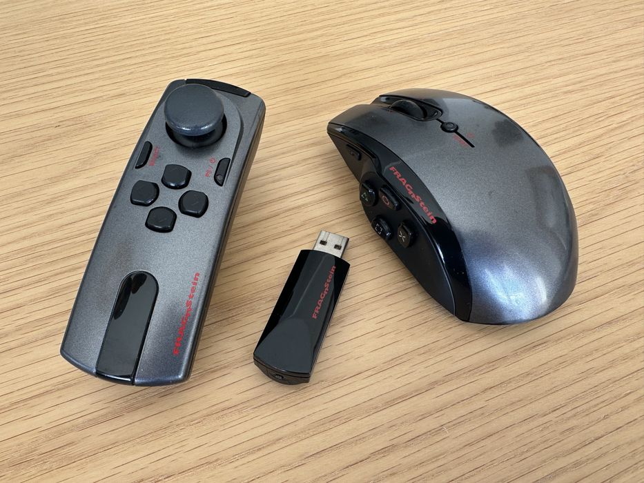 Rato e comando Fragnstein para PC e PS3