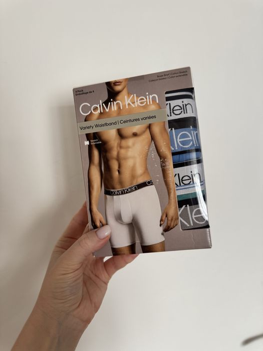 Чоловічі труси боксери Calvin Klein 4 pack Boxer Brief ORIGINAL