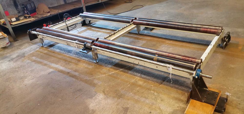 Transportador industrial de tela