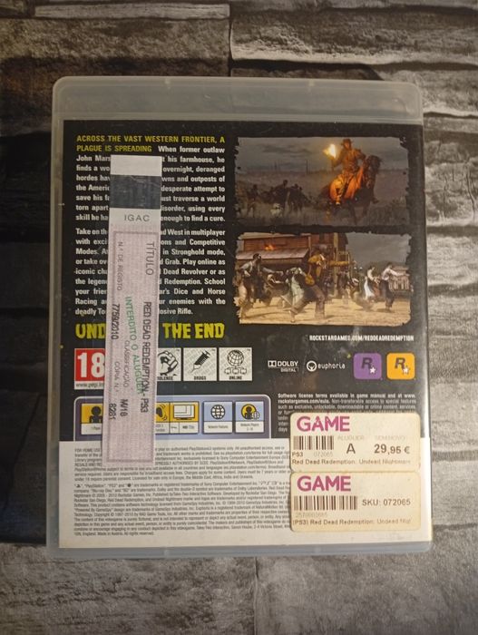 Red Dead Redemption Undead Nightmare Ps3