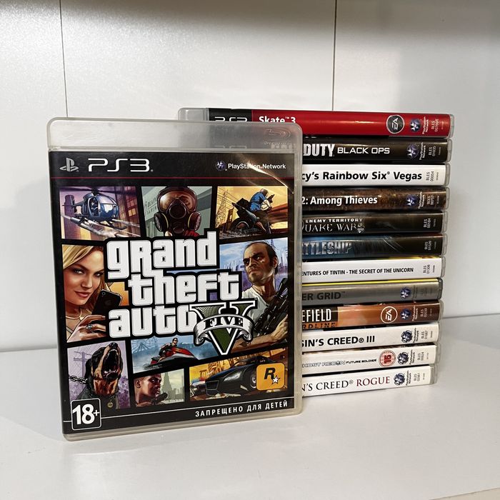 Гра GTA5 на PS3 / Playstation 3 / Диск