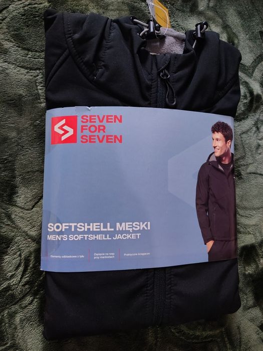 Kurtka Softshell męski Xl czarny