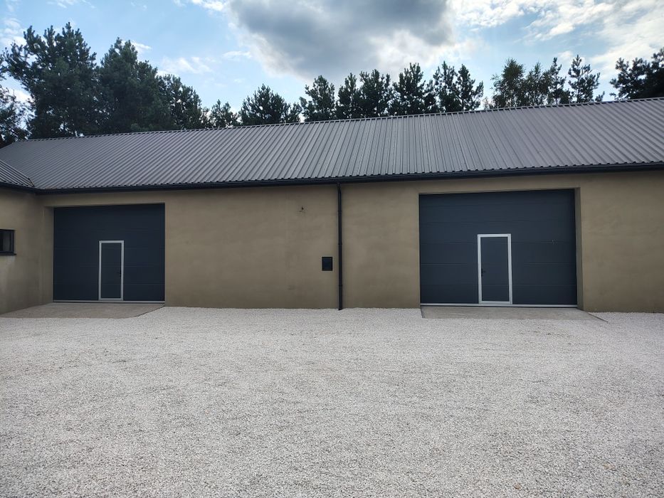 Wynajem hali, warsztatu, 250m2, kamery, wifi.