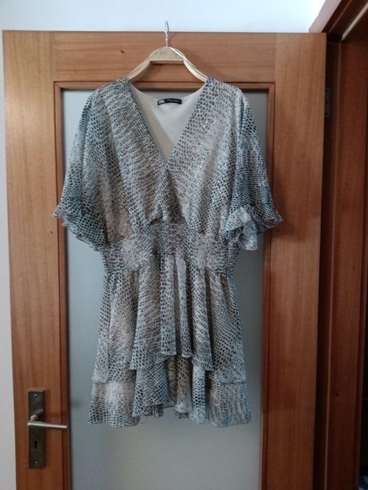 Vestido zara xl usado 1 vez.