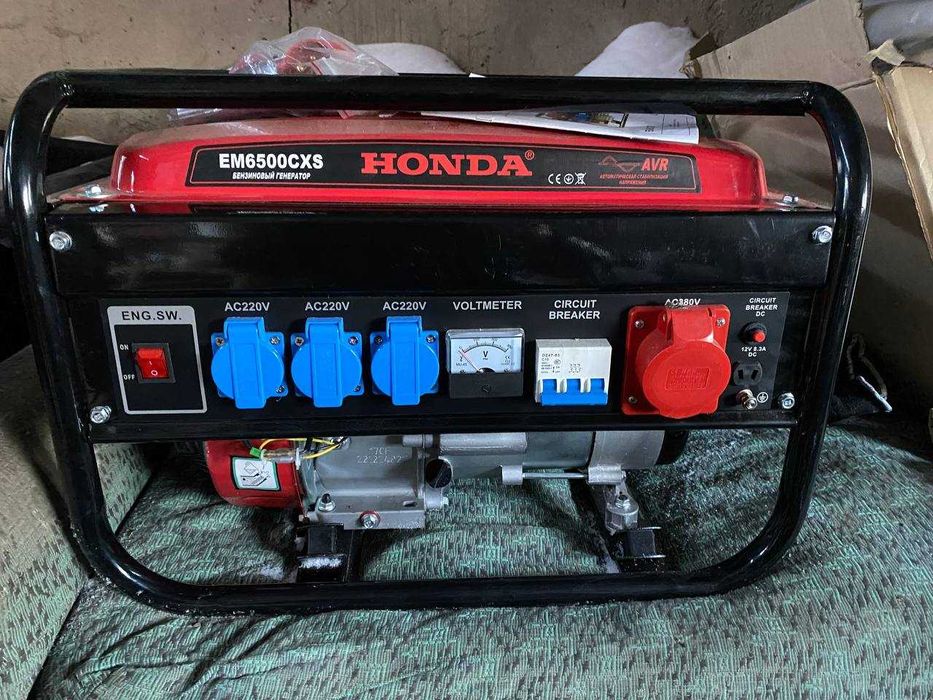 Пропонуємо до продажу генератор Honda 6.5 квт Em6500Cxs