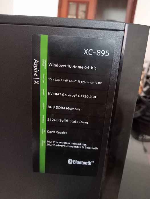 PC Acer Aspire XC-895 | i5 10ª Gen | SSD 256GB | GT 730 | Excelente