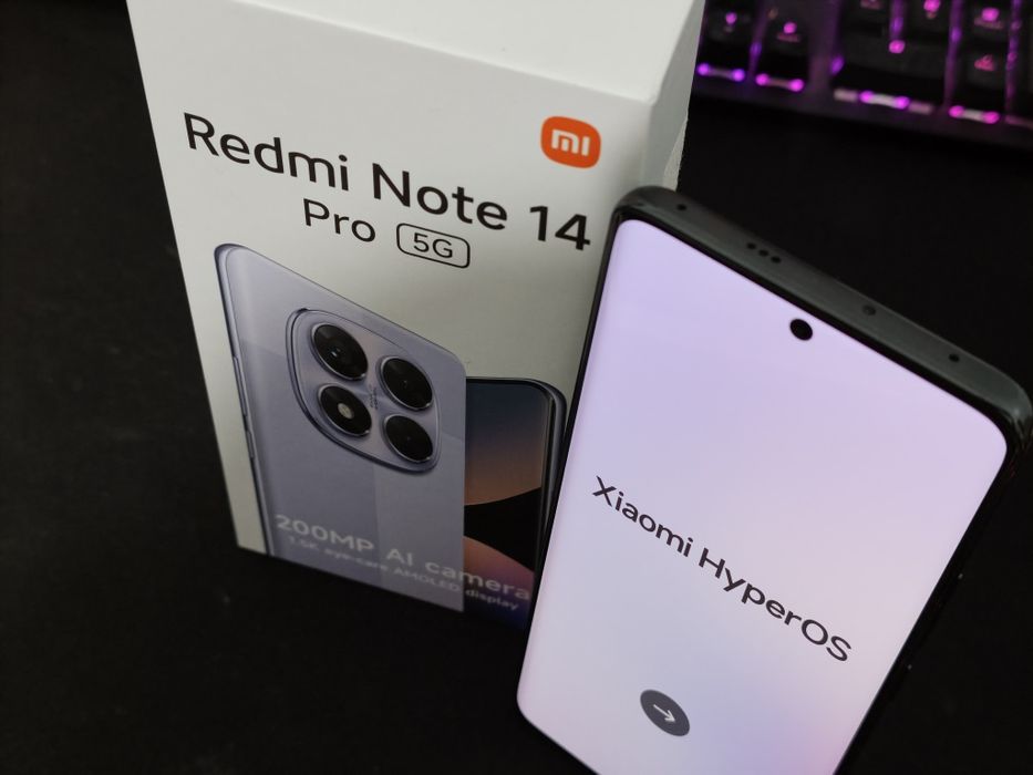 Xiaomi redmi note 14 pro 5G Preto + carregador 33W