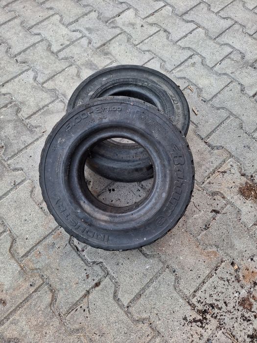 Opony przemyslowe lane pelne 5.00-8 do wozka widlowgo.