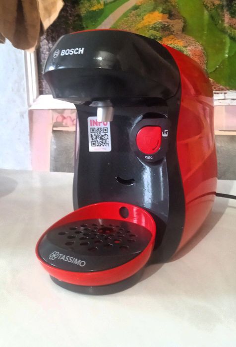 Капсульна кавоварка Bosch Tassimo Happy Red