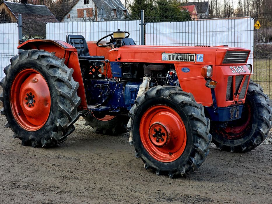 Ciągnik Same Minitauro 50. Napęd 4x4, 50KM, Oryginał, Atlanta 45
