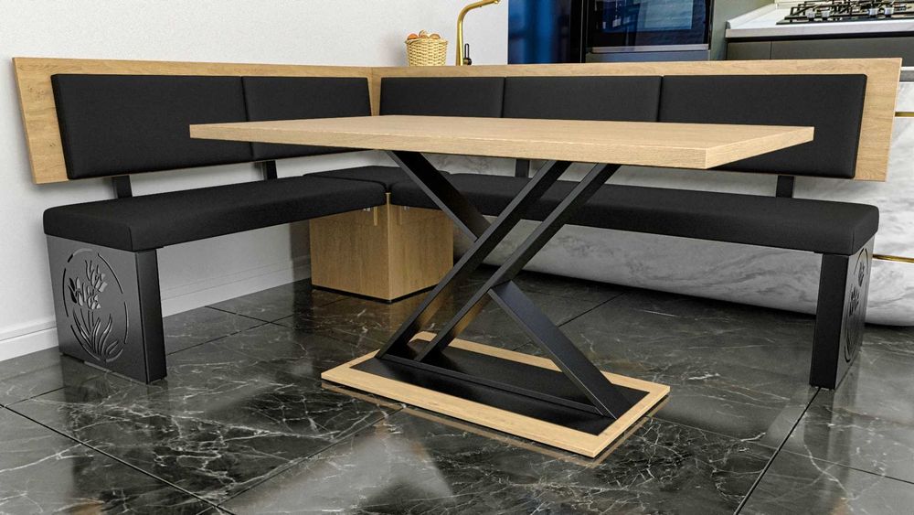 Nowoczesny narożnik kuchenny