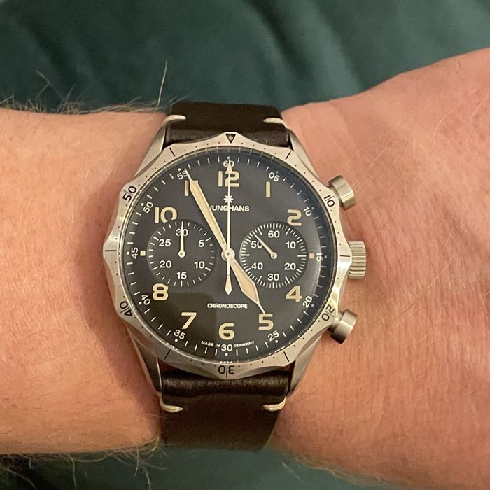 Junghans Meister Pilot Chronoscope 27/3591.00