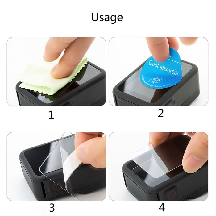 Películas Protecção vidro GoPro 8 / 9 / 10 / 11 / 12 / 13