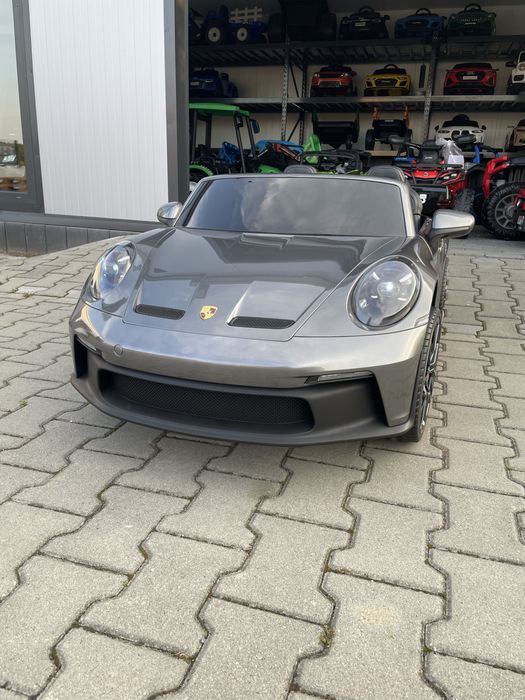 Auto Na Akumulator DK-P911 Porsche GT3 Szary Lakierowany 2-osobowe