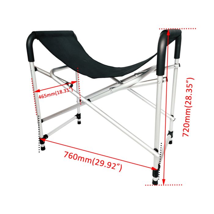 Stojak pod kajak składany alu+nylon - para