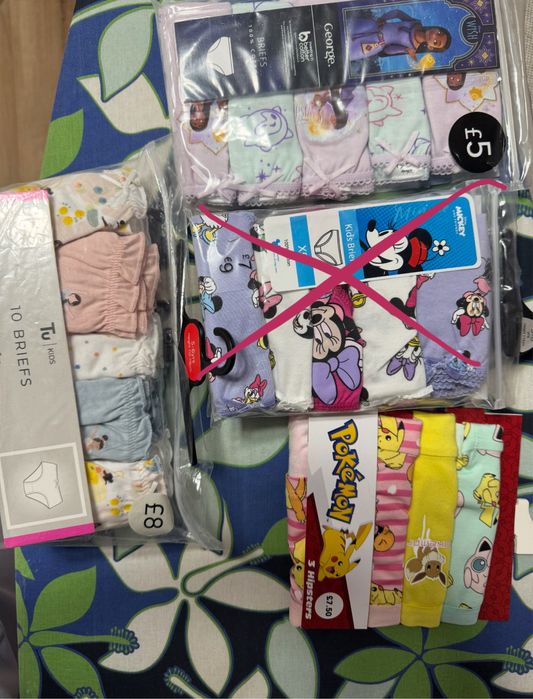 Трусики білизна 5-6 110-116 покемон мікі маус міні балерина