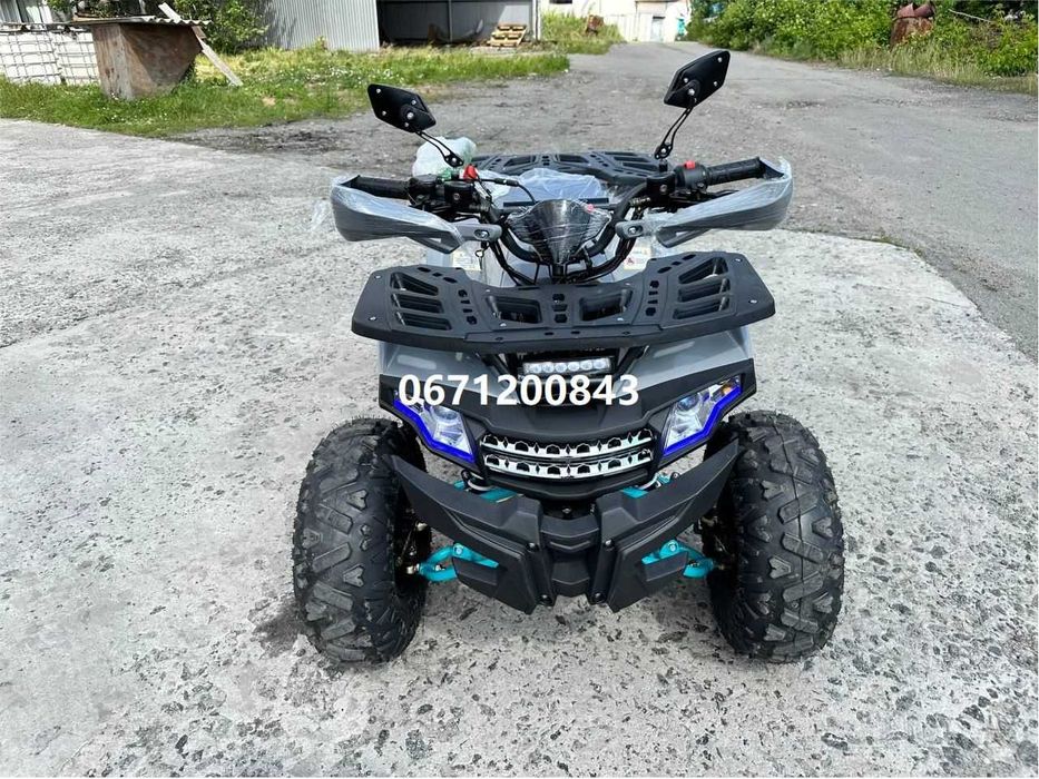 Квадроцикл Spark SP 125-8 (серый) СПАРК безкоштовна доставка під двір