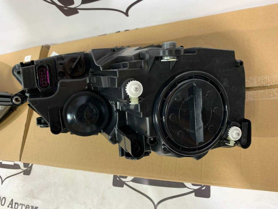 Фары с LED полосой VW Jetta 2012 2013 2014 2015 2016 2017 2018 джетта