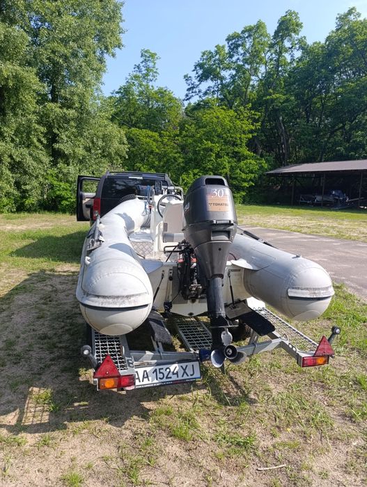 RIB 3.5 TOHATSU 30 , 4T лафет