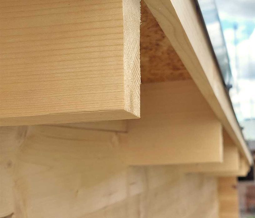 Domek ogrodowy narzędziowy Beata 300 x 300 cm 28mm z podłogą