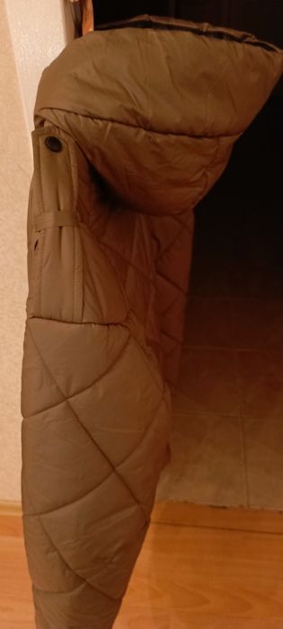 Куртка удлиненная женская зимняя