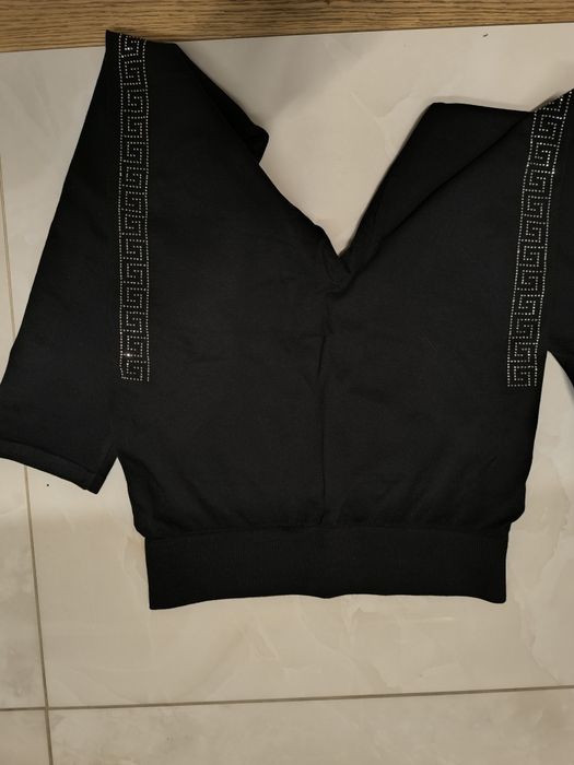 Damskie czarne leginsy -NOWE