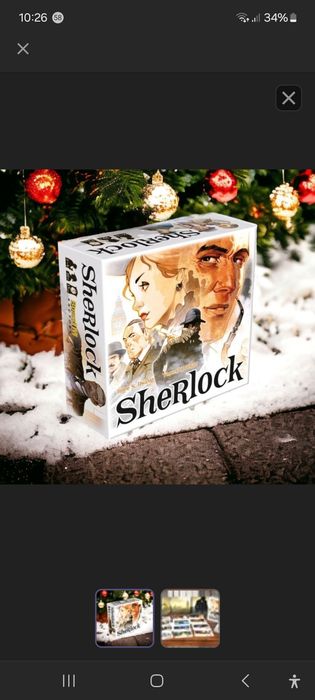 Gra  planszowa,,Sherlock ,,Dla kilku osób