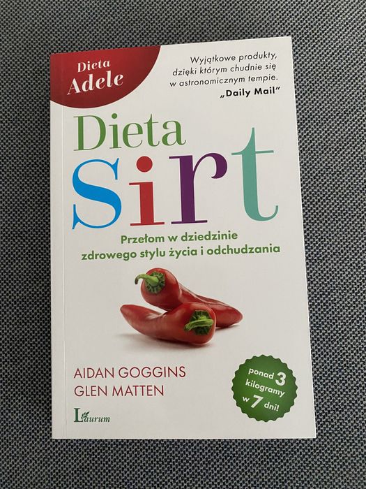 Dieta Sirt. Książka o diecie. Dieta Adele.