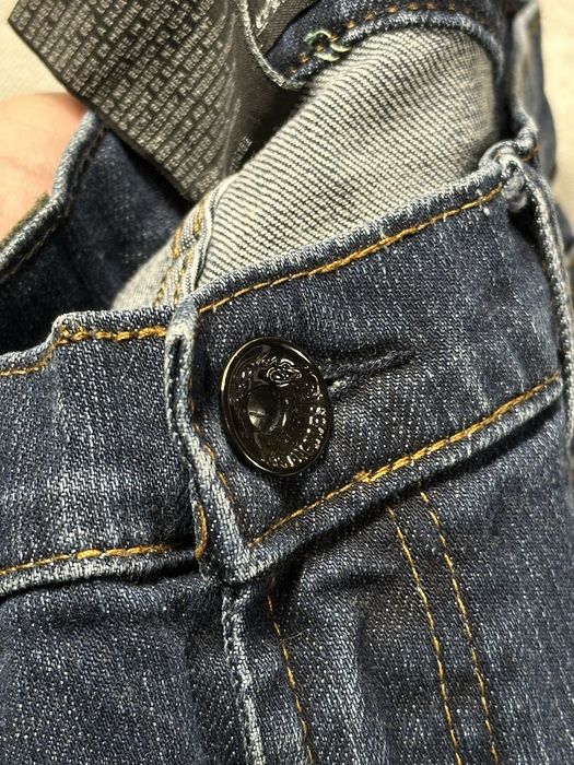 Ed Hardy y2k джинсы стразы унисекс