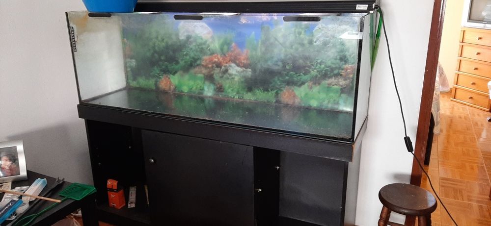 Aquário completo 1,5mtx45x40