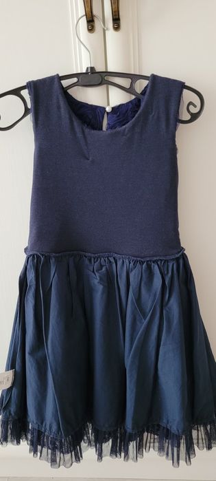 Синє нарядне плаття для дівчинки