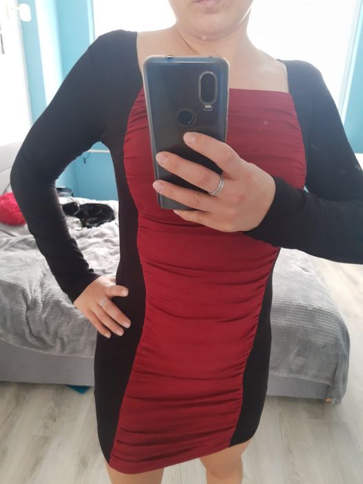 Tunika sukienka Długi Rękaw