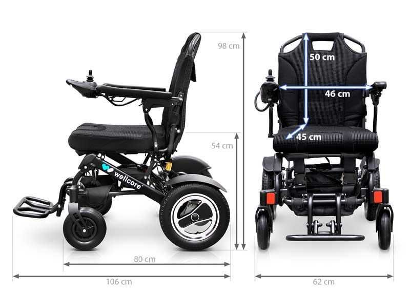 Cadeira de rodas elétrica Wellcore