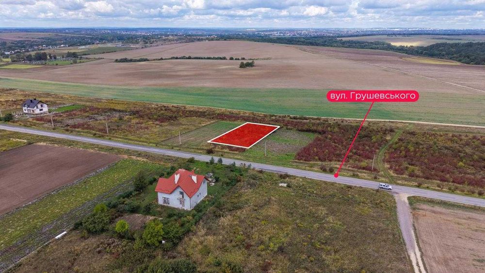 Продаж, земля, будівництво,Поршна , Пустомитівський, Львівська область