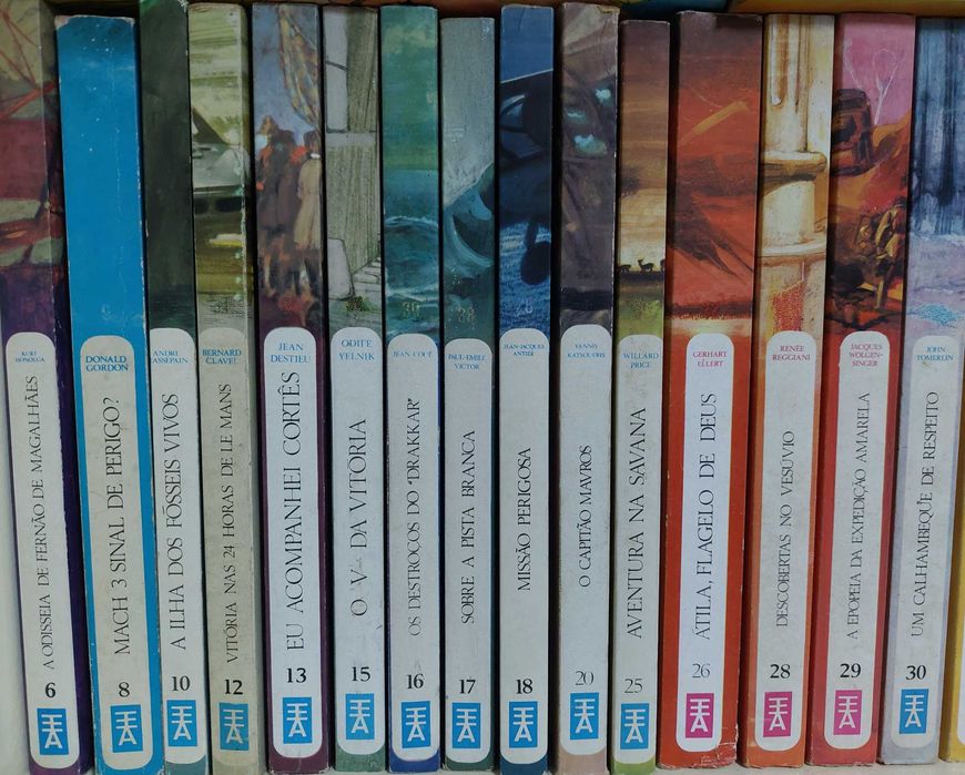 Livros da Europa-América Juvenil - Vários
