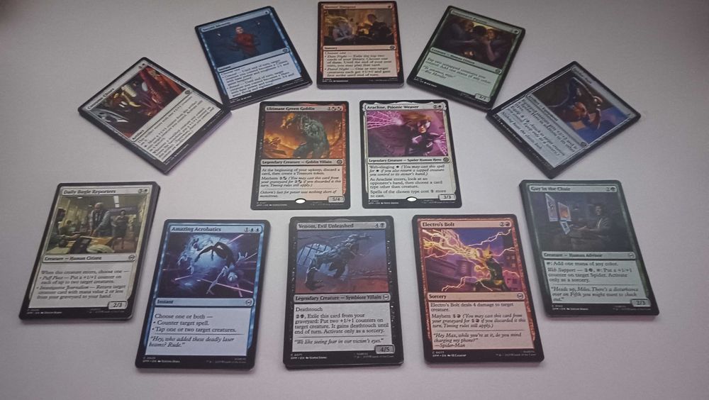 Magic The Gathering Spider-Man – 115 Cartas Diferentes