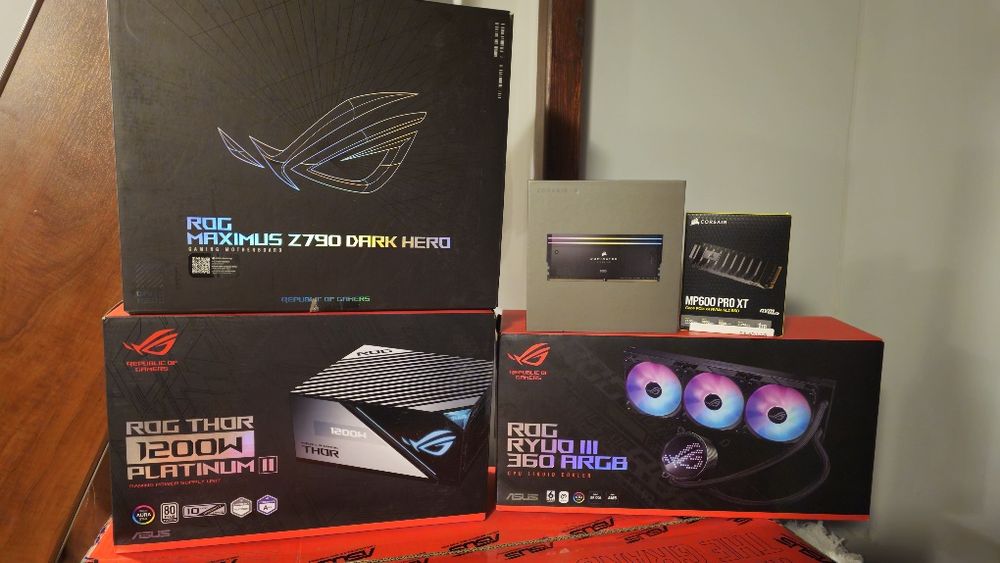 Komputer ASUS ROG i9 14900k z790 maximus 64gb ddr5