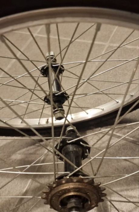 bmx  rodas completas eixo 10mm