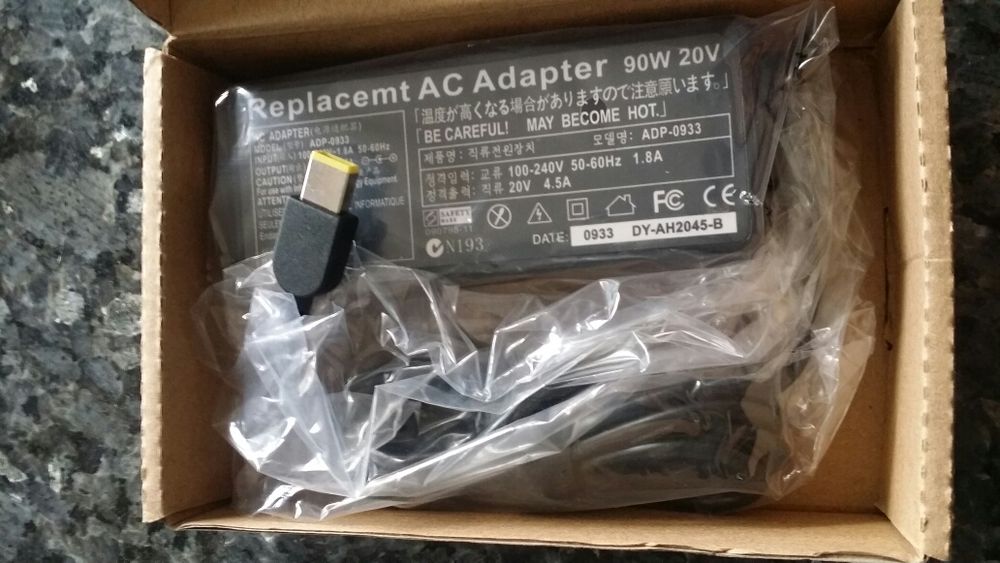 Carregadores para lenovo novos com garantia de um ano