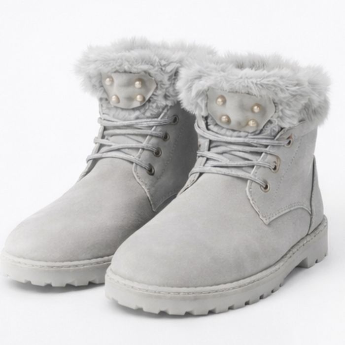 Szare   TIMBERKI Trapery OCIEPLANE Futerko r. 37