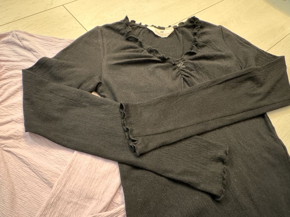 Bluzka H&M dwie sztuki rozmiar 146/152 i 158/164