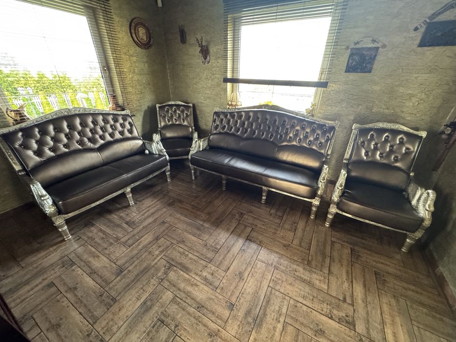 Piękny komplecik do salonu 3+2+1+1