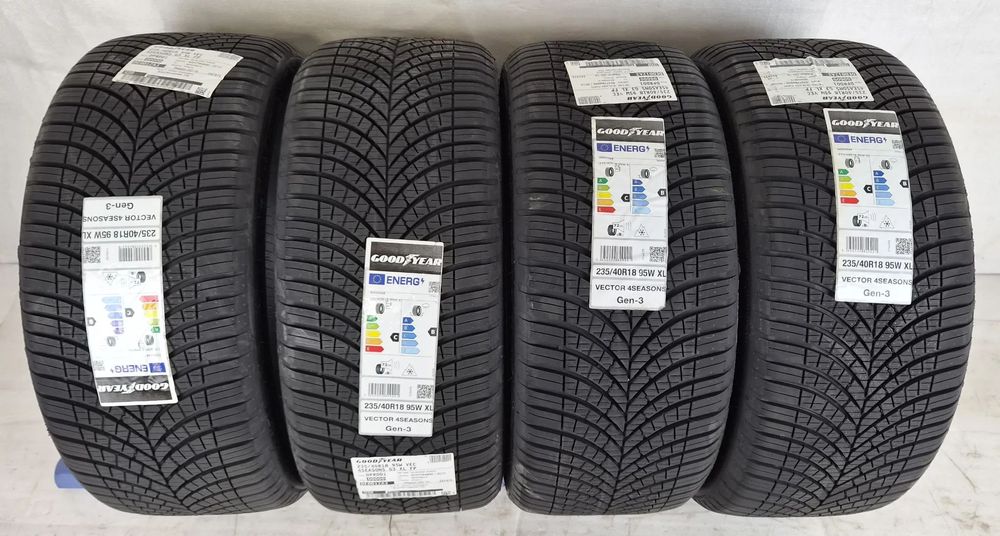 NOWE OPONY GOODYEAR VECTOR 4 SEASONS GEN-3 M+S 235 40 R18 95W XL