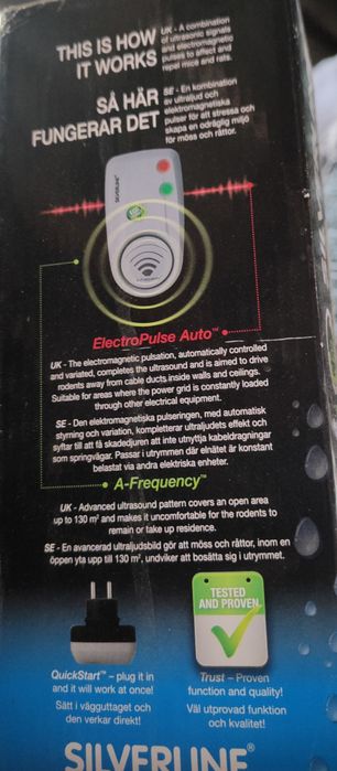Silverline Elektryczny odstraszacz myszy i szczurów