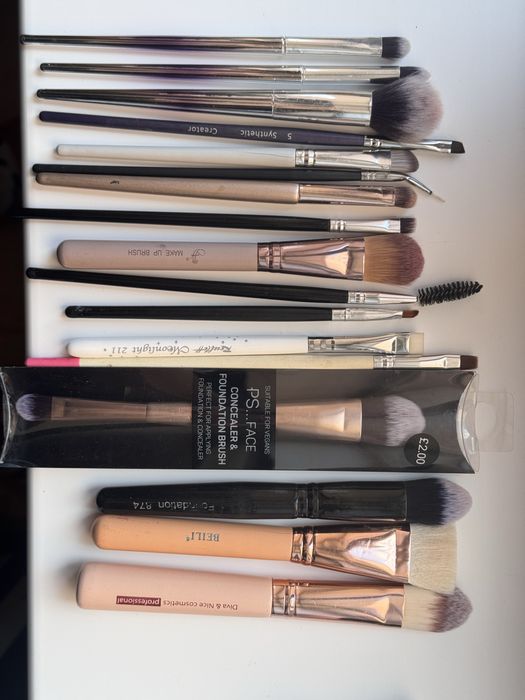 Пензлик для макіяжу обличчя, очей beilli chanel armani jessuq