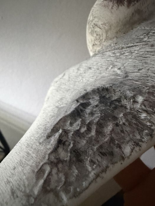 Scream / Ghostface  mascara  “damage” artesanal 30cm