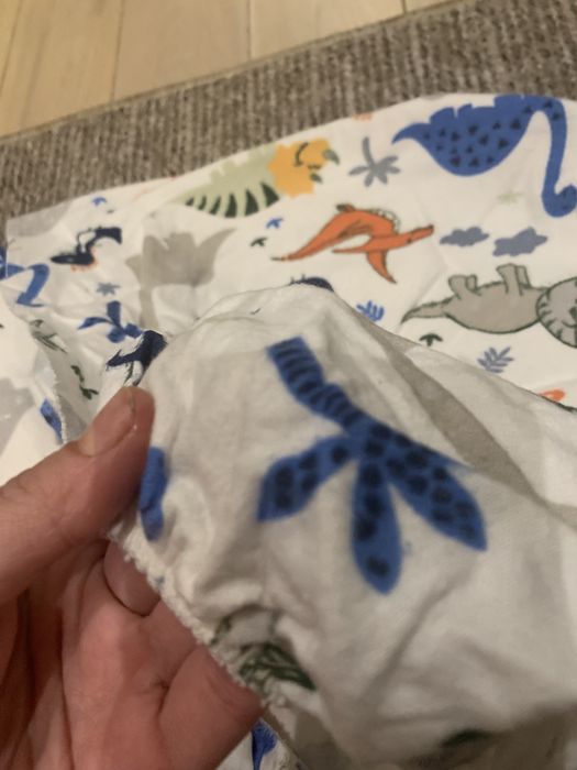 Набір теплоі постільноі білизни для новонародженого