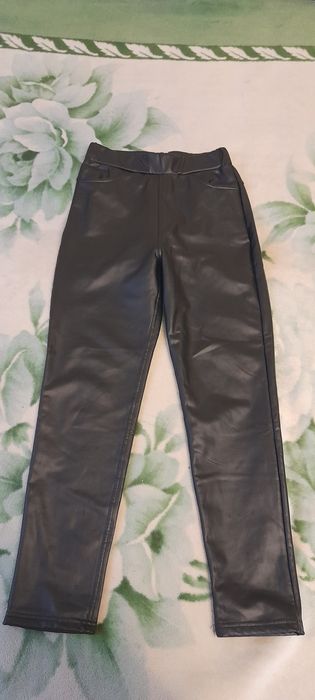 Штани шкірзам для дівчинки