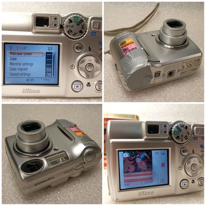 Фотоаппарат Nikon Coolpix 4600 цифровой ретро